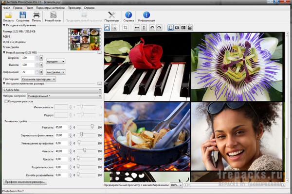 Benvista PhotoZoom Pro 8.2.0 (Repack & Portable)