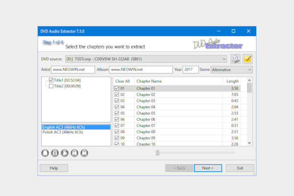 DVD Audio Extractor 8.6.0 (Repack & Portable)